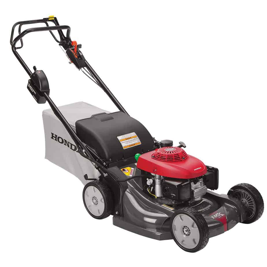 Honda electric start self propelled mower #4