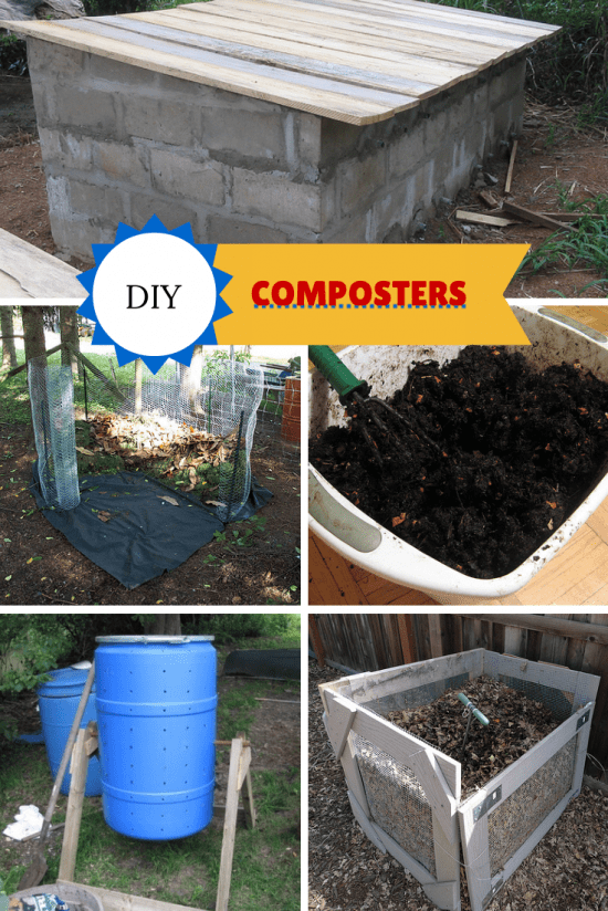 17 Different Composters and Compost Tumblers You Can Build Yourself