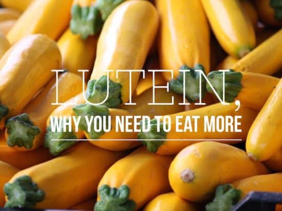 List of lutein rich vegetables and foods