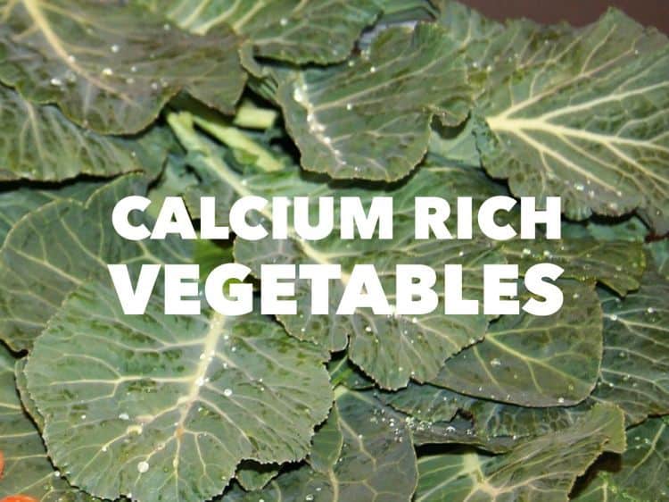 Calcium Rich Vegetables