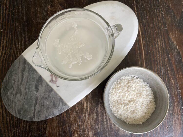 Can you use rice water on plants, and is it good?